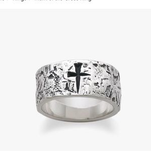 James Avery Mark of Cross Ring (size 8.5)